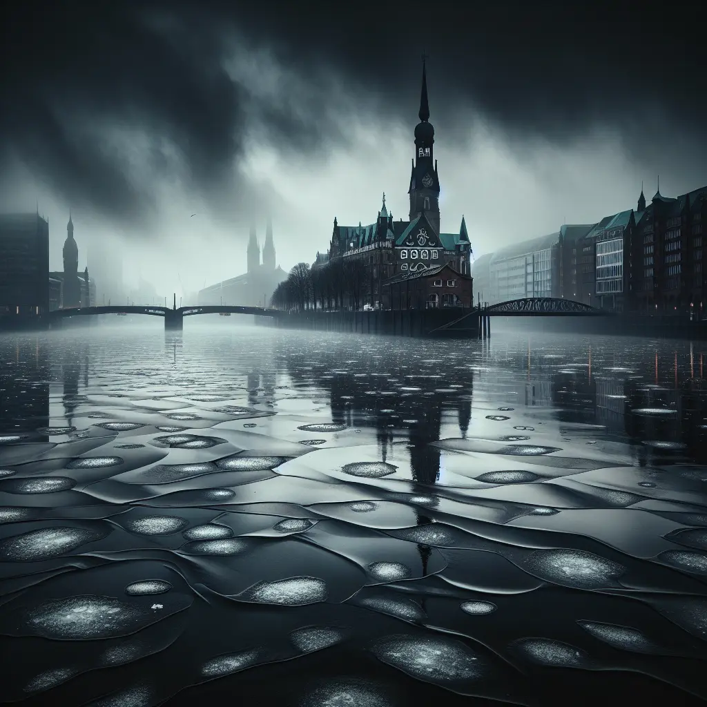 Hvordan er vejret i Hamburg i februar måned?