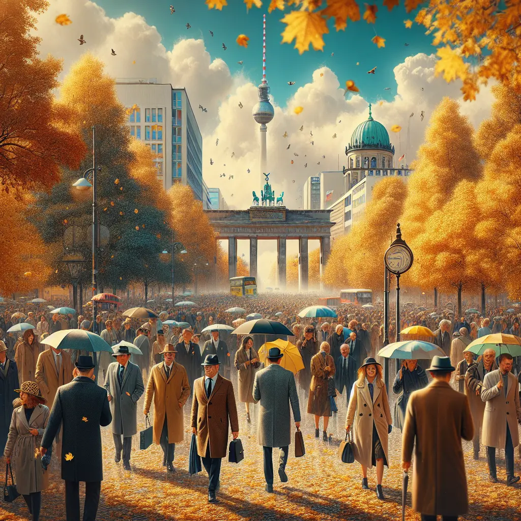 Hvordan er vejret i Berlin i uge 42?