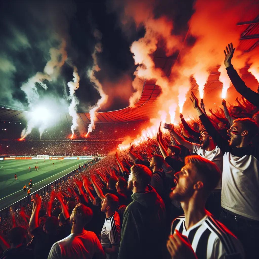Hvorfor er pyroteknik forbudt på tyske stadioner?
